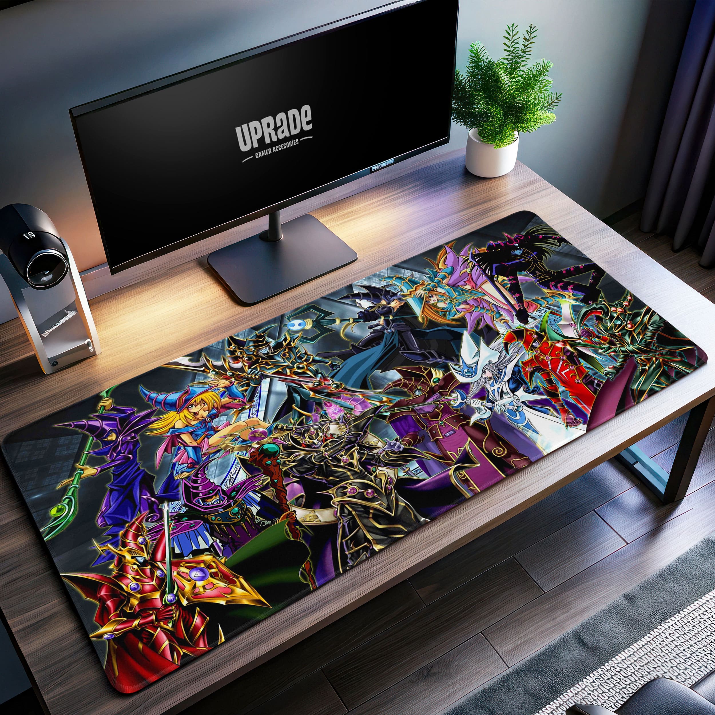 Allleftout Legendary Spellcasters Yu-Gi-Oh! Desk Mat, Magic Duel Mouse Pad