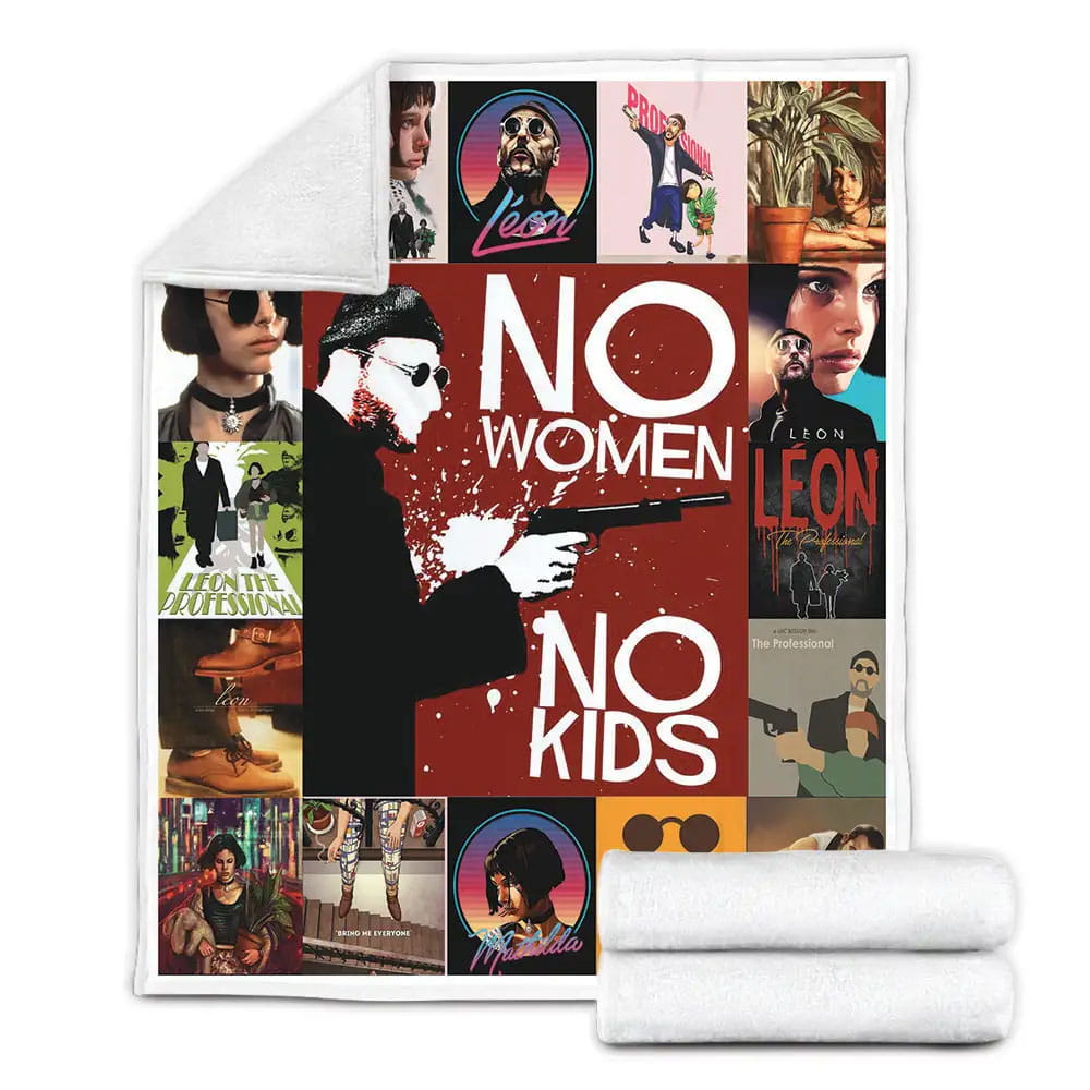 Leon Fleece Blanket Gift For Wife Husband