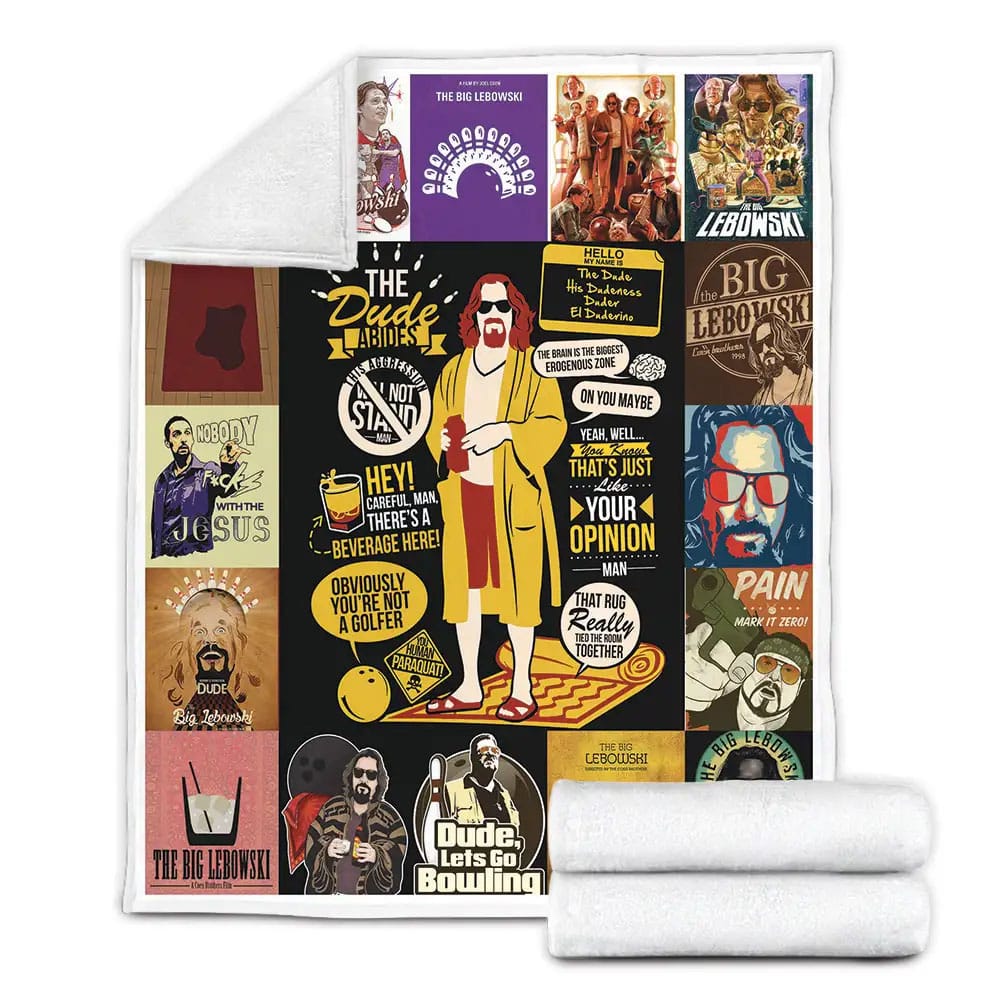 The Big Lebowski Fleece Blanket 