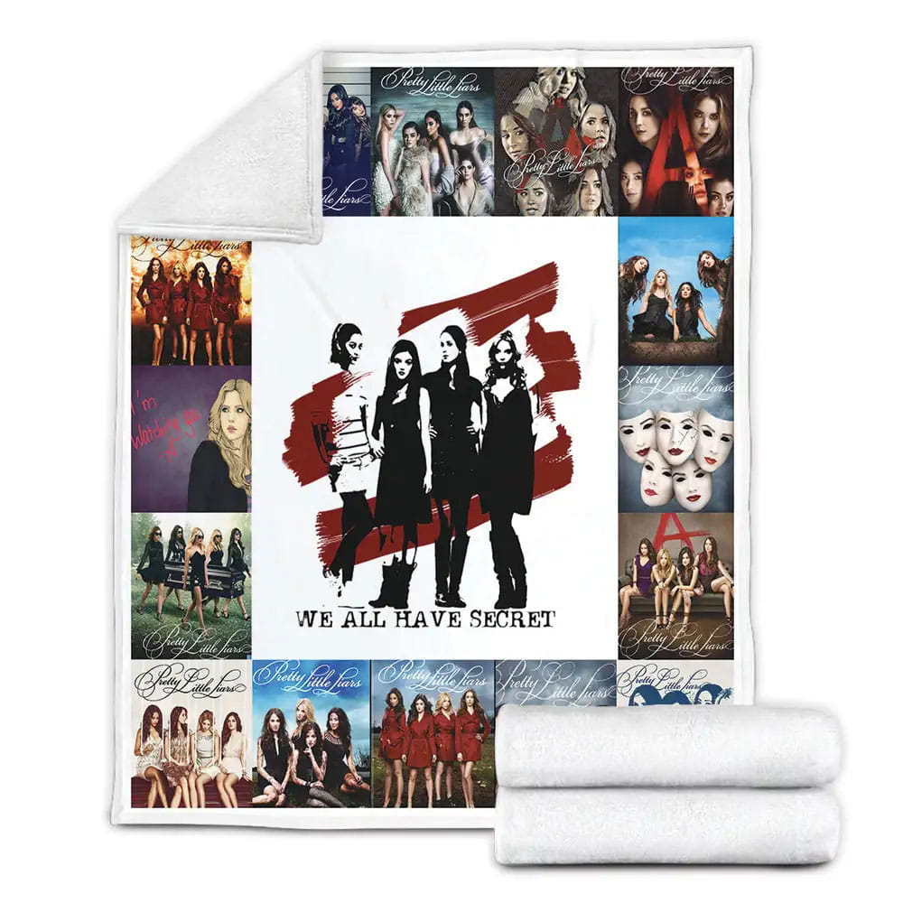 Pretty Little Liars Fleece Blanket Gift For Wife Husband