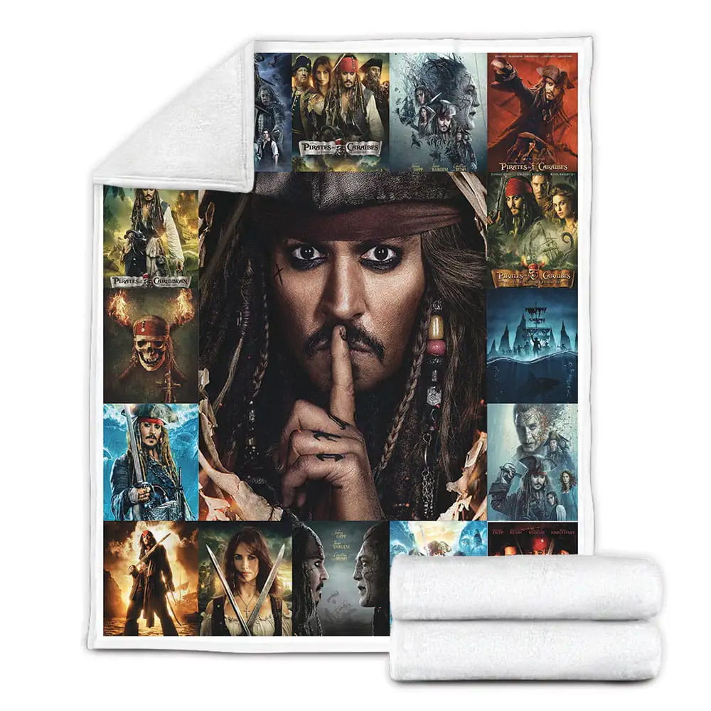 Pirates of the Caribbean Fleece Blanket 