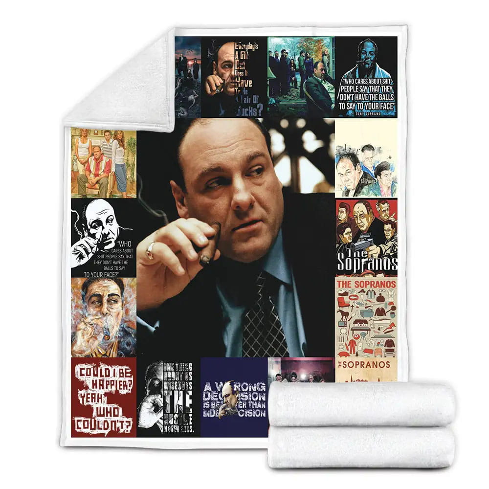 The Sopranos Fleece Blanket 
