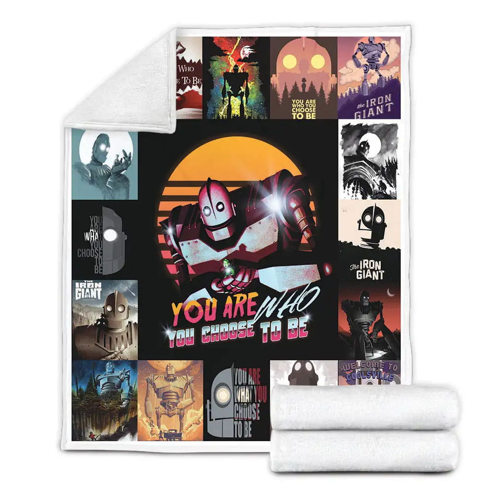 Iron Giant Fleece Blanket 