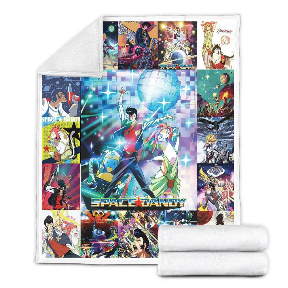Space Dandy Fleece Blanket Gift For Besties