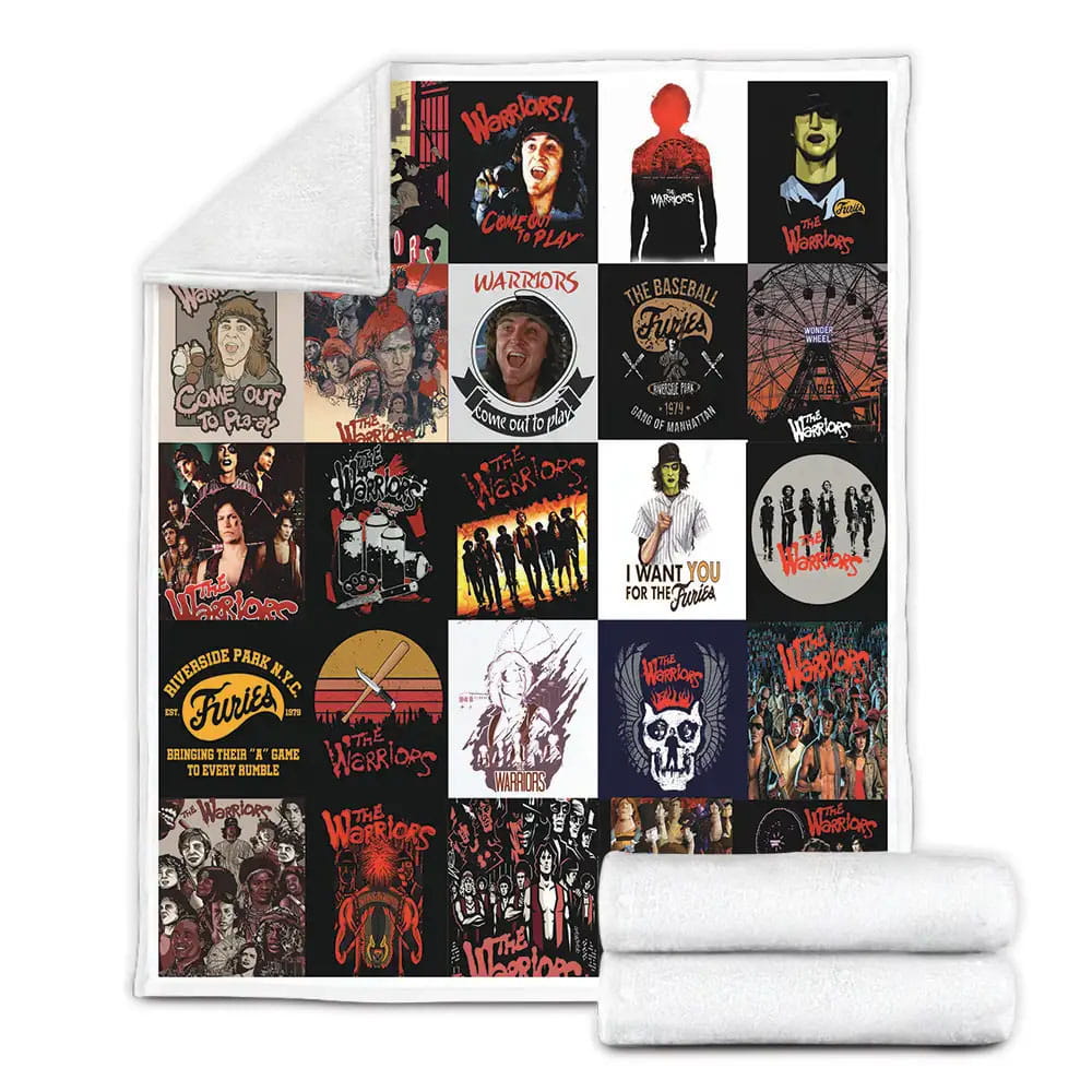 The Warriors Fleece Blanket Gift For Mothers Day Fathers Day