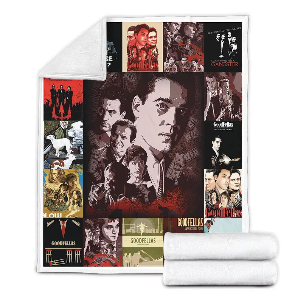 Goodfellas Fleece Blanket Gift For Mothers Day Fathers Day