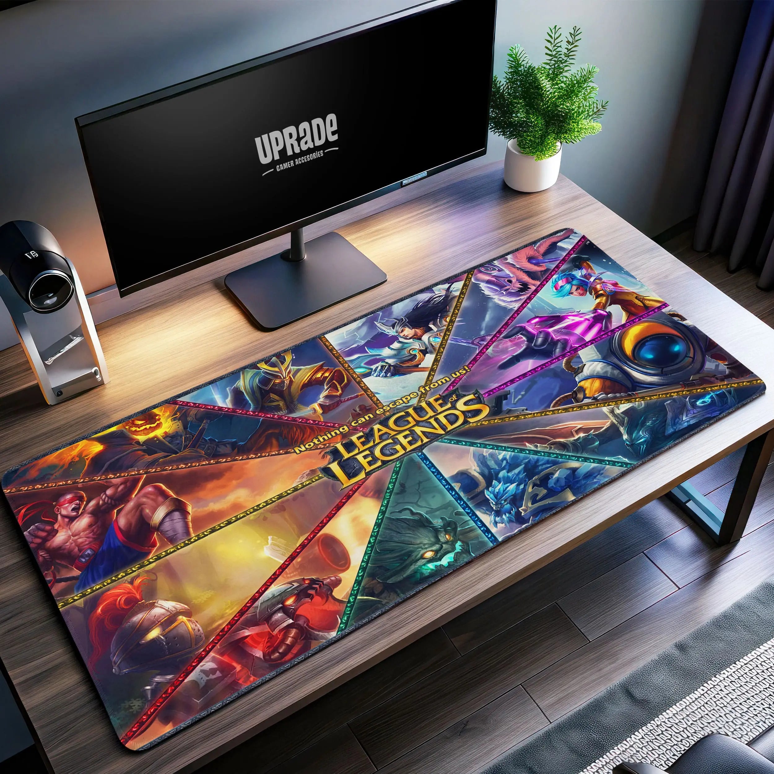 Allleftout League Of Legends Champions Desk Mat, Summoner'S Mouse Pad