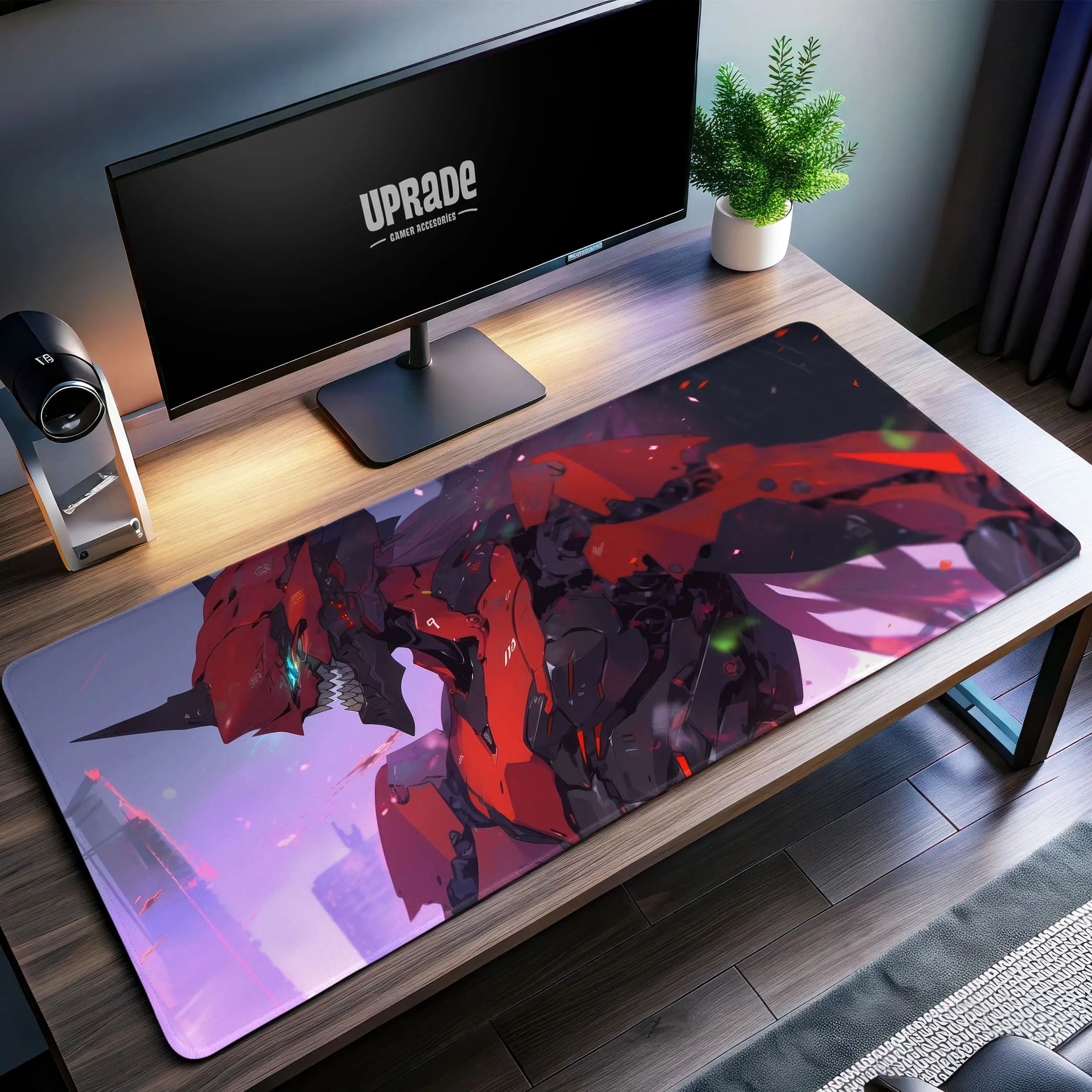 Allleftout Neon Genesis Mecha Desk Mat, Eva Unit Mouse Pad