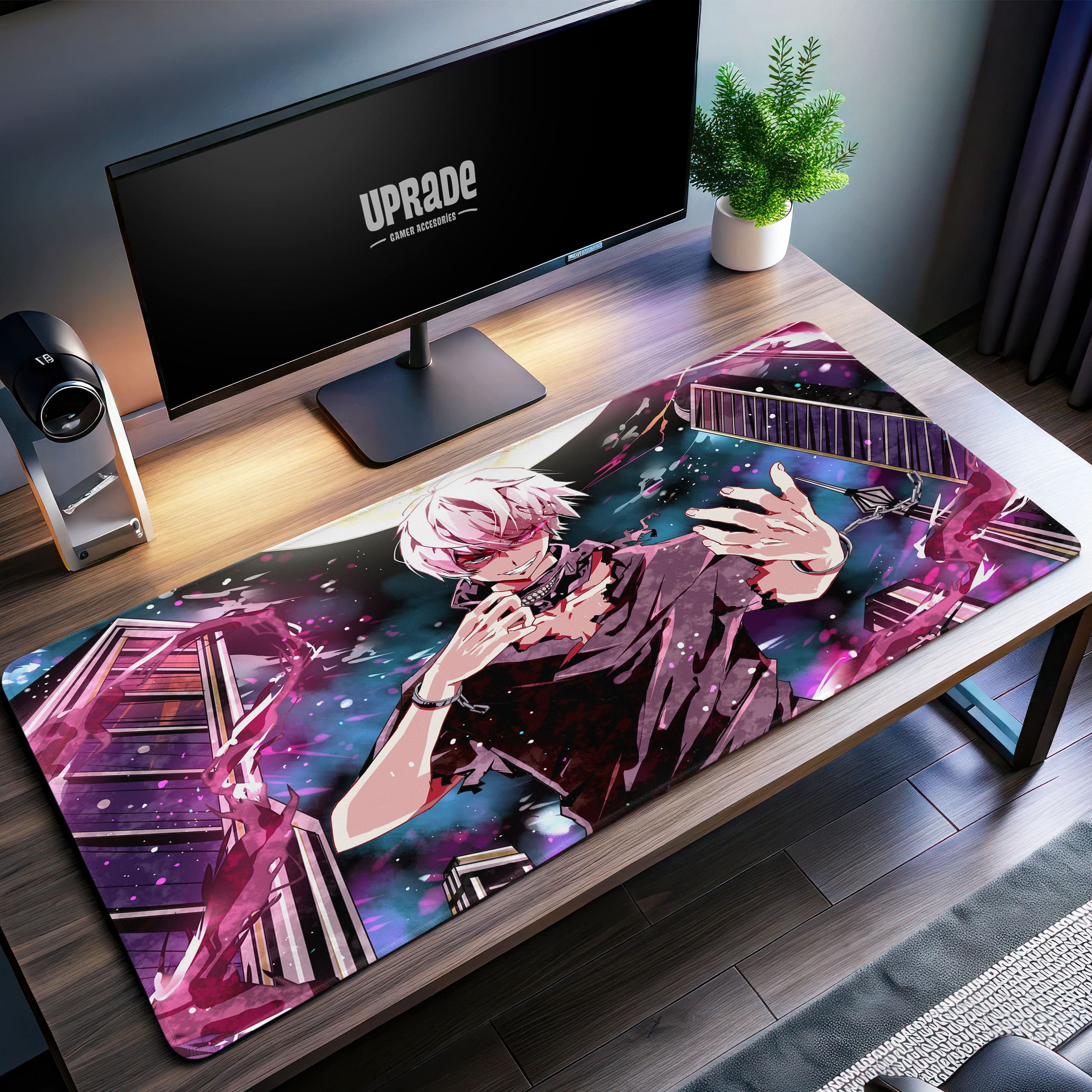 Allleftout Kaneki'S Power Desk Mat, Tokyo Ghoul Mouse Pad