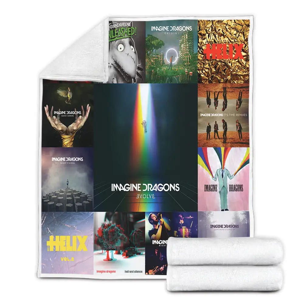 Imagine Dragons Fleece Blanket 