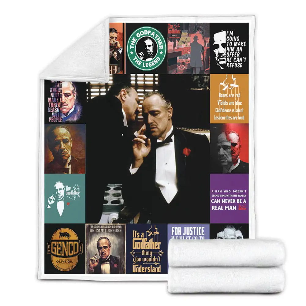 Godfather Fleece Blanket 