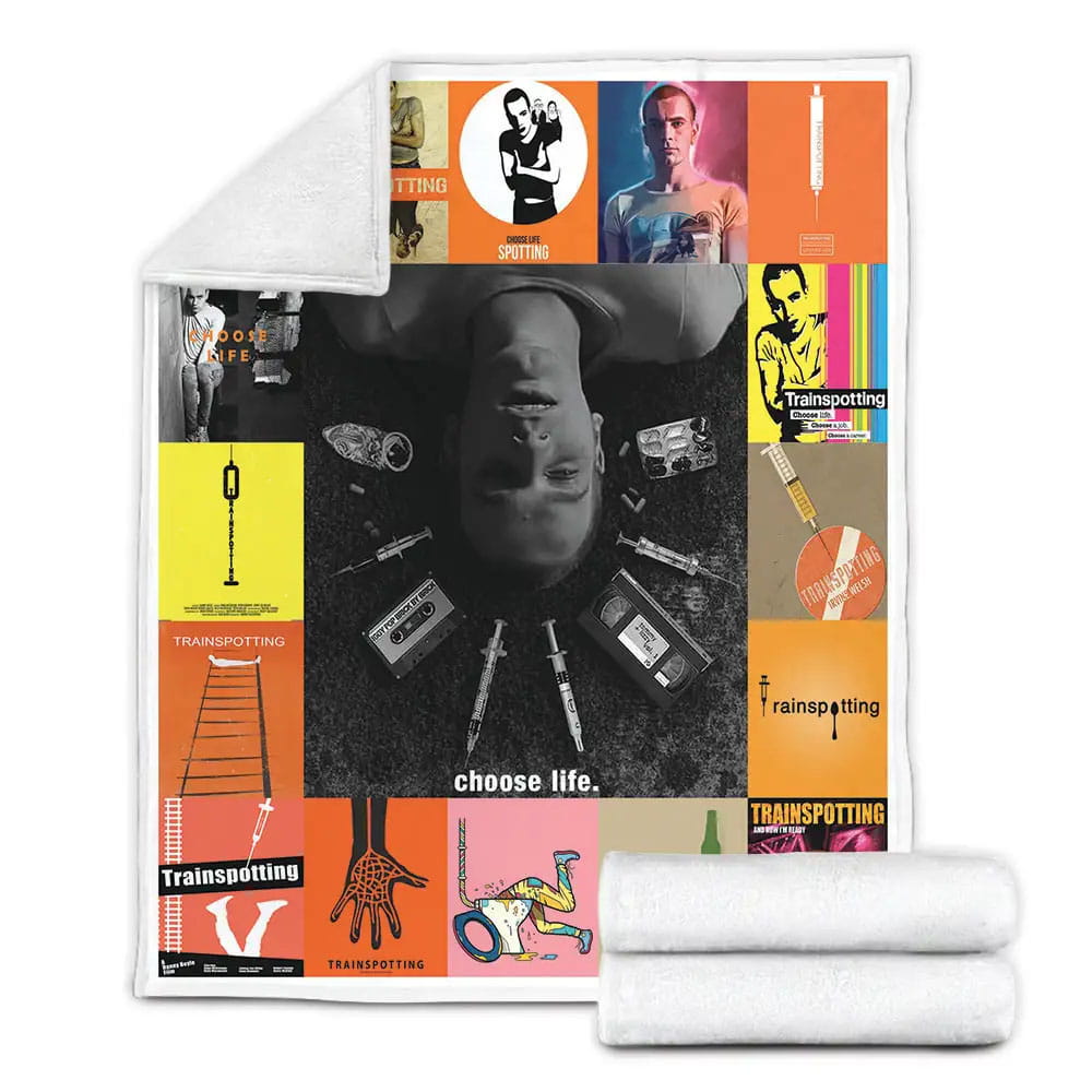 Trainspotting Fleece Blanket Gift For Besties