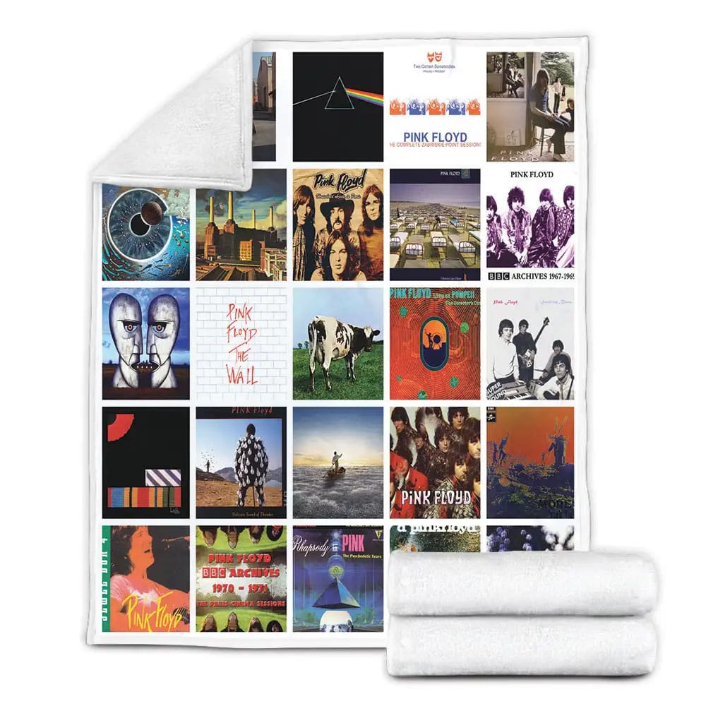 Pink Floyd Fleece Blanket Gift For Mothers Day Fathers Day