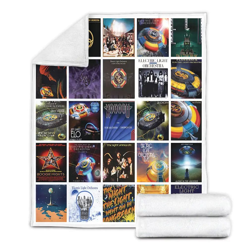 Electric Light Orchestra Fleece Blanket 