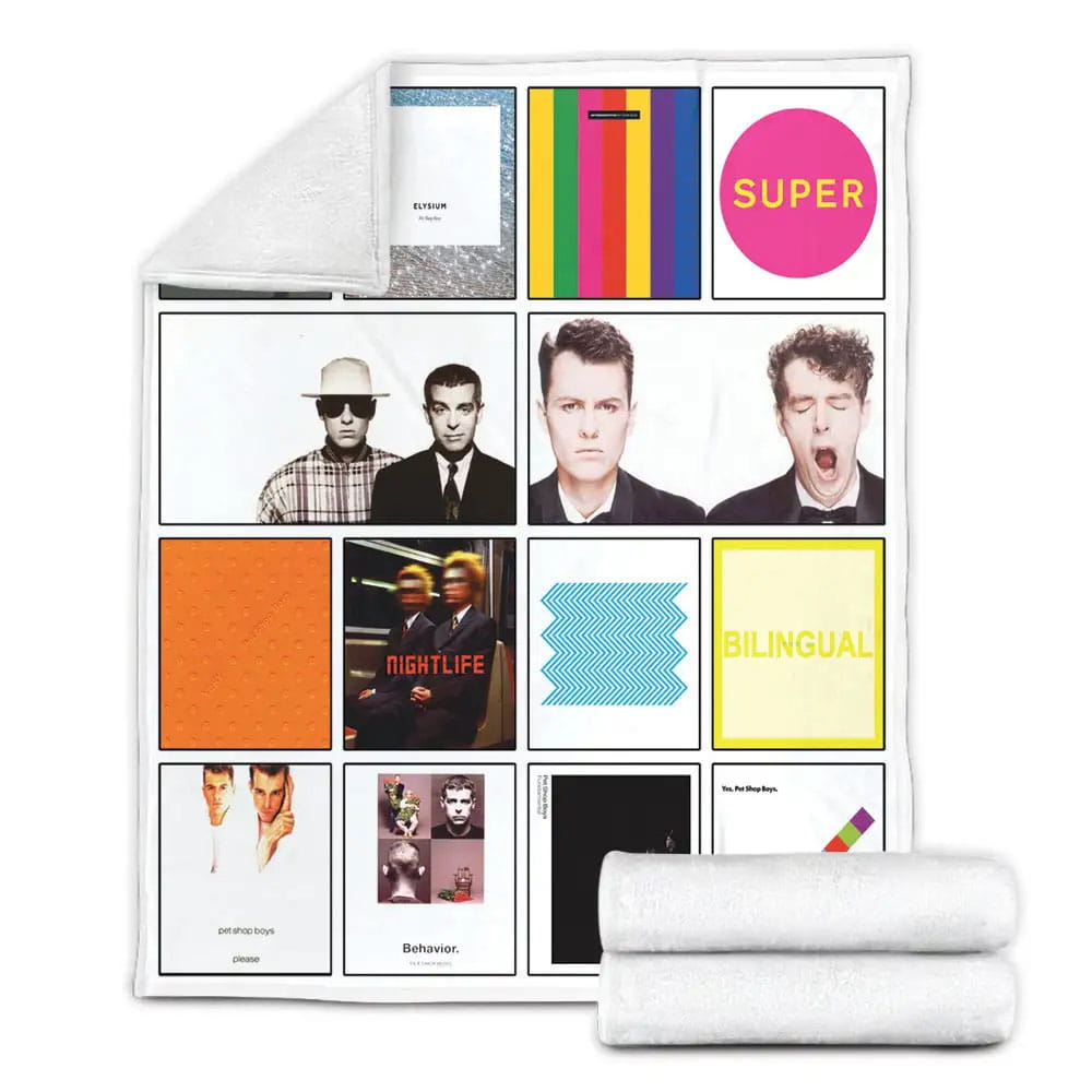 Pet Shop Boys Fleece Blanket 