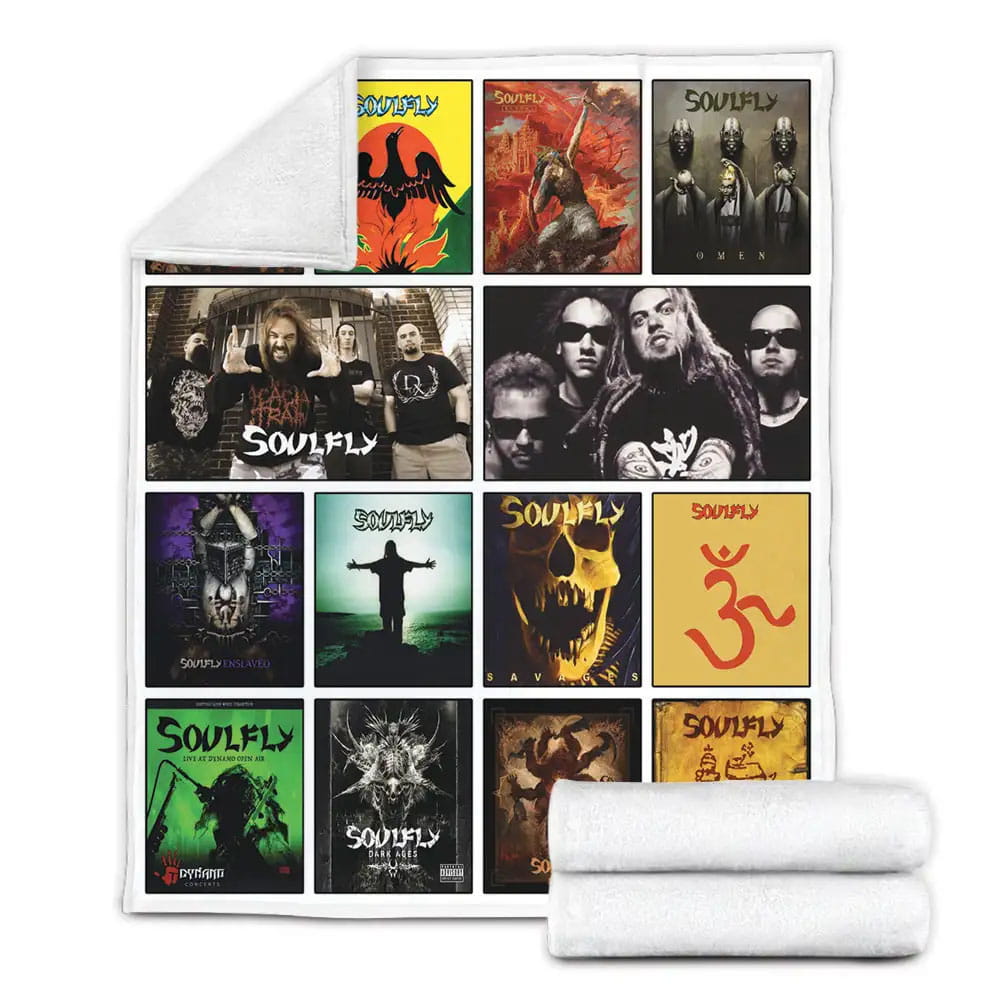 Soulfly Fleece Blanket Gift For Besties