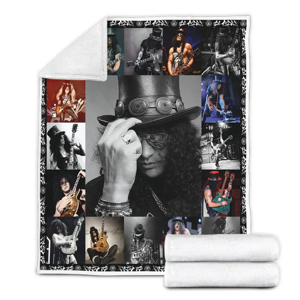 Slash Poster Fleece Blanket Gift For Besties