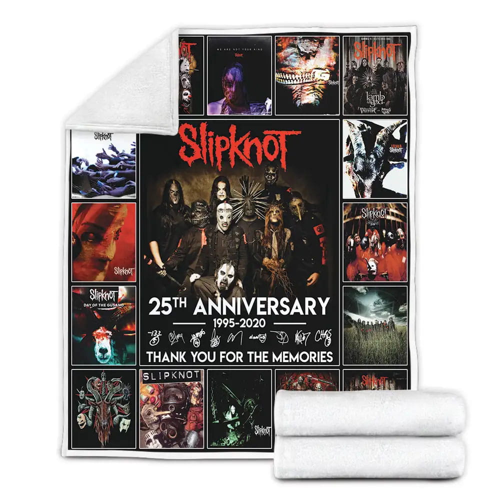 Slipknot Band Fleece Blanket 