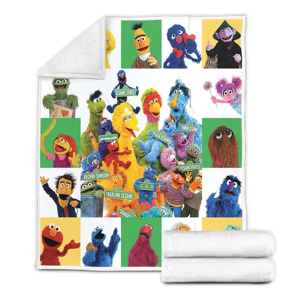 Sesame Street Fleece Blanket 