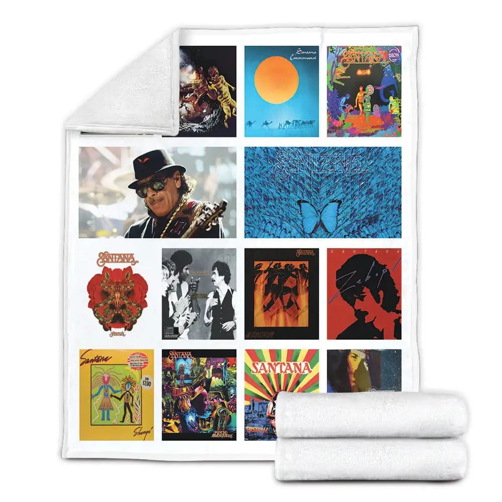 Santana Fleece Blanket Gift For Wife Husband
