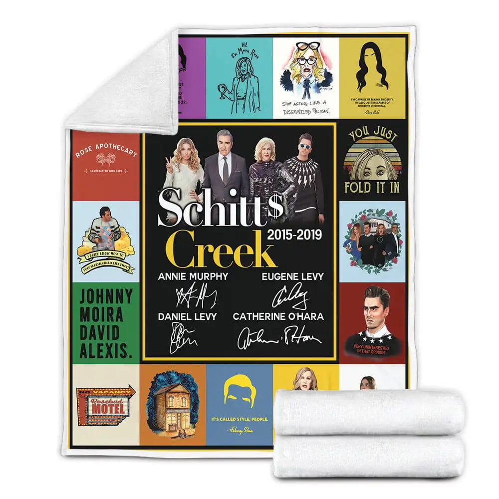 Schitts Creek Fleece Blanket 
