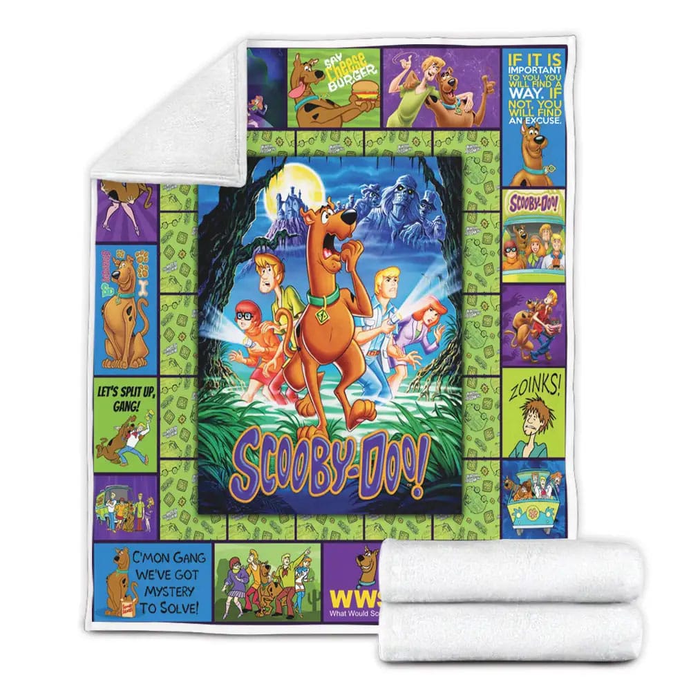 Scooby Doo Fleece Blanket 