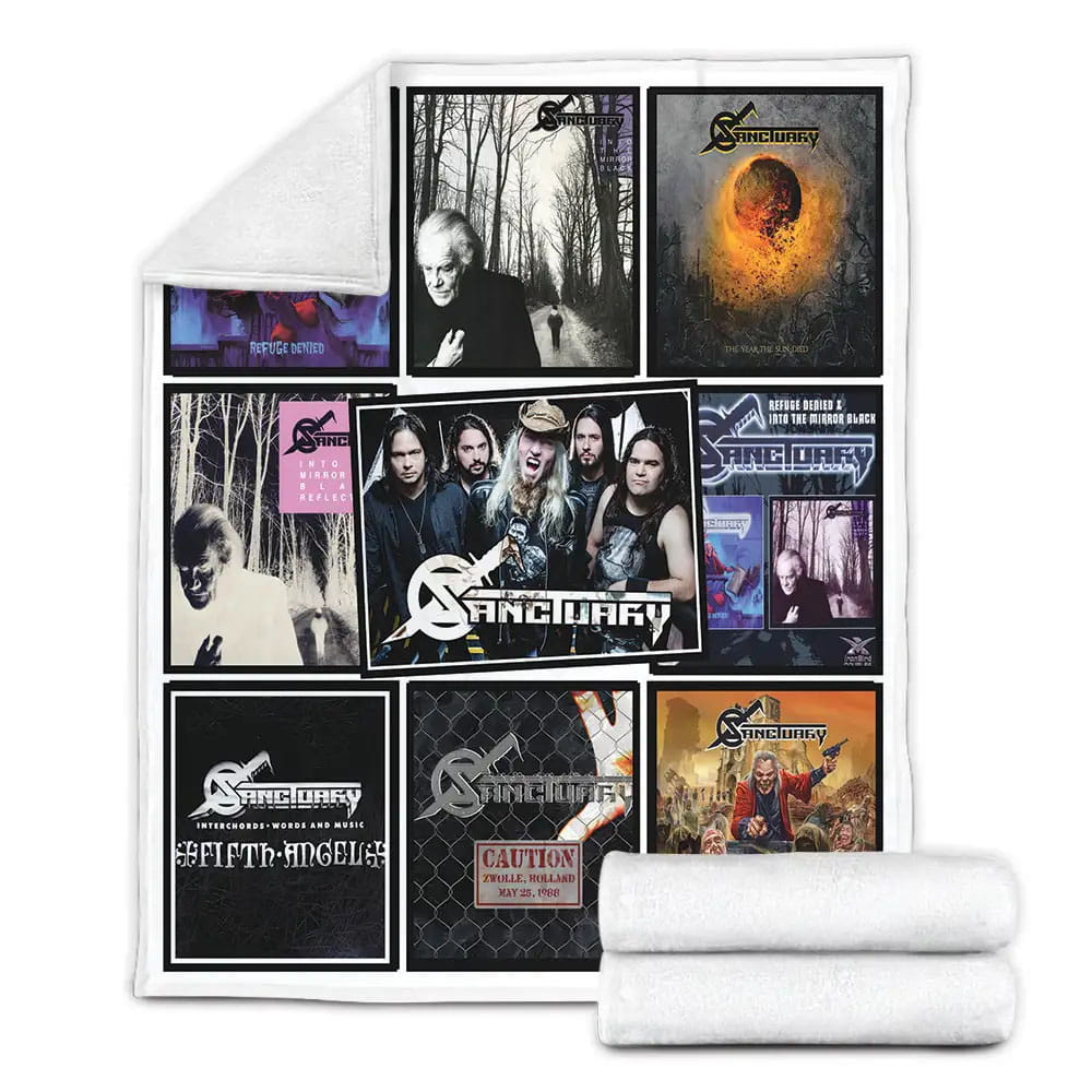Sanctuary Album Covers Fleece Blanket Gift For Wife Husband