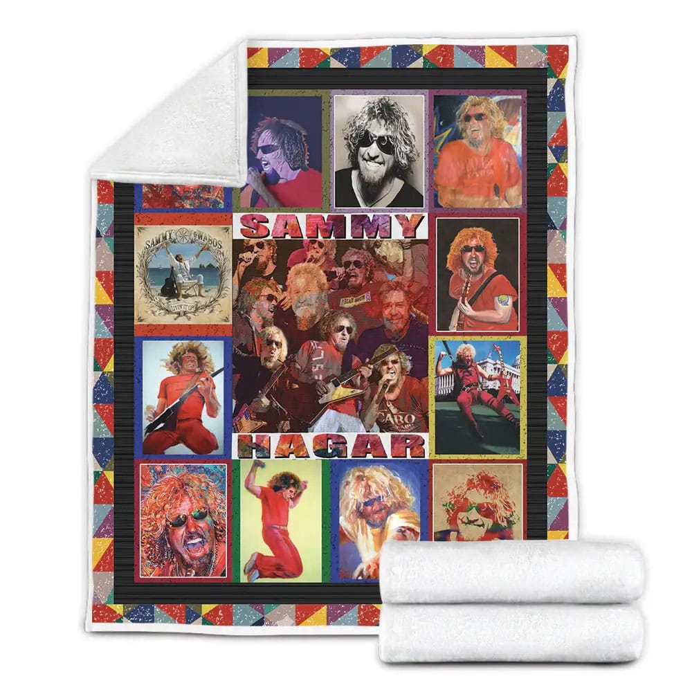 Sammy Hagar Fleece Blanket Gift For Besties