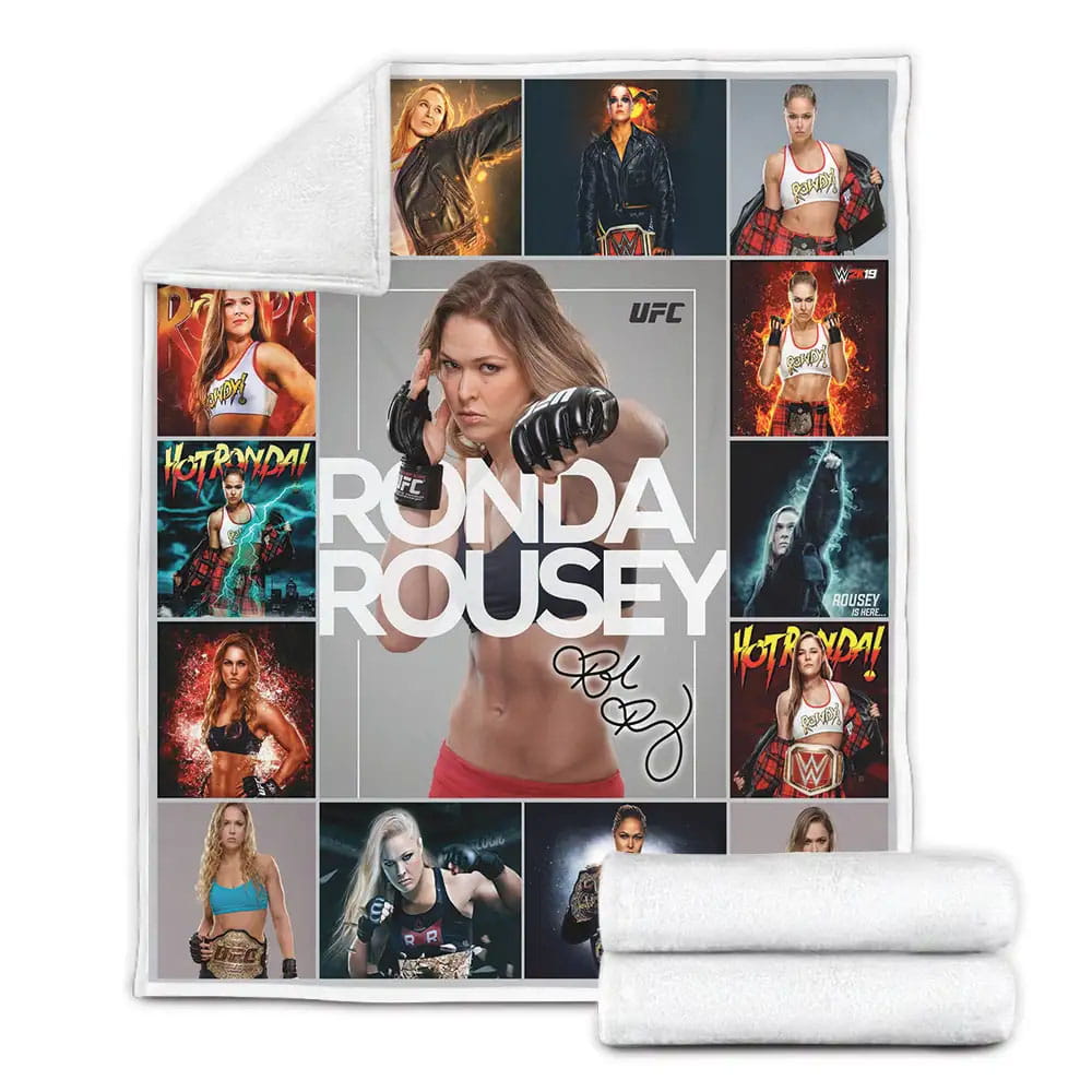Ronda Rousey Fleece Blanket 