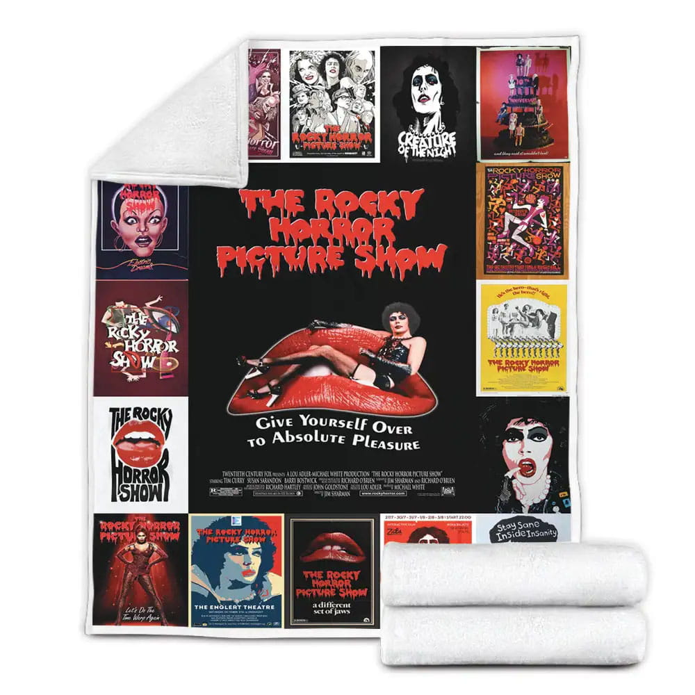 Rocky Horror Picture Show Fleece Blanket Gift For Besties
