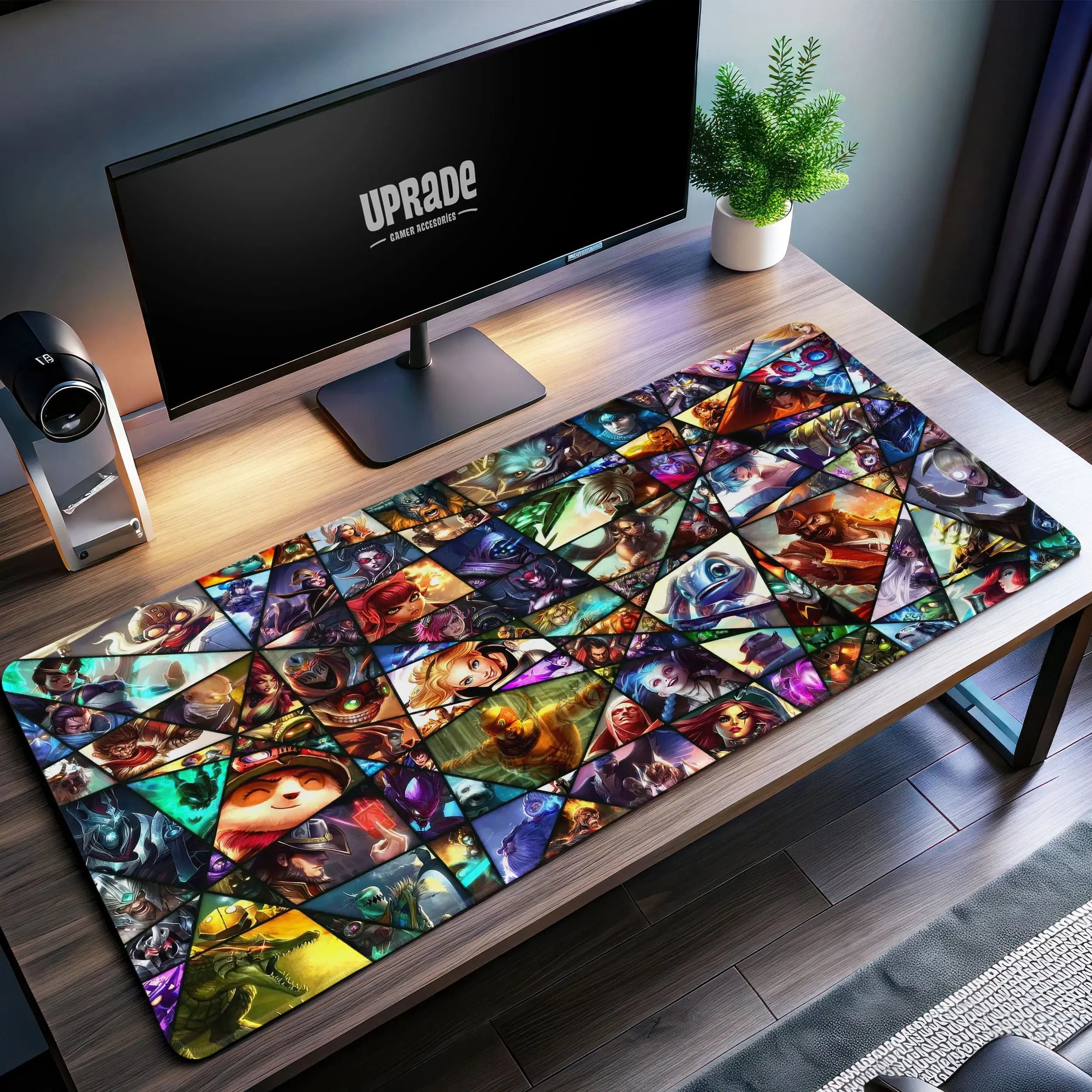 Allleftout League Of Legends Champions Desk Mat, Lol Mouse Pad