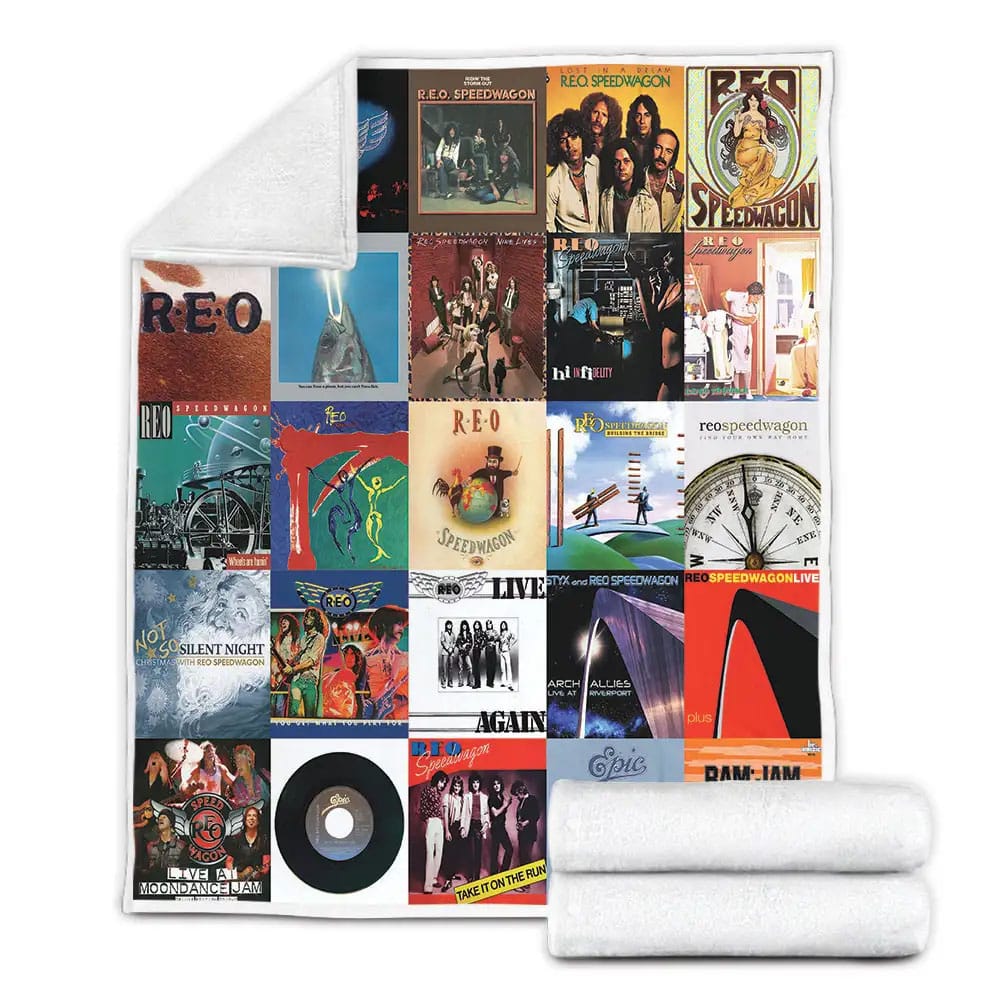 Reo Speedwagon Fleece Blanket Gift For Besties