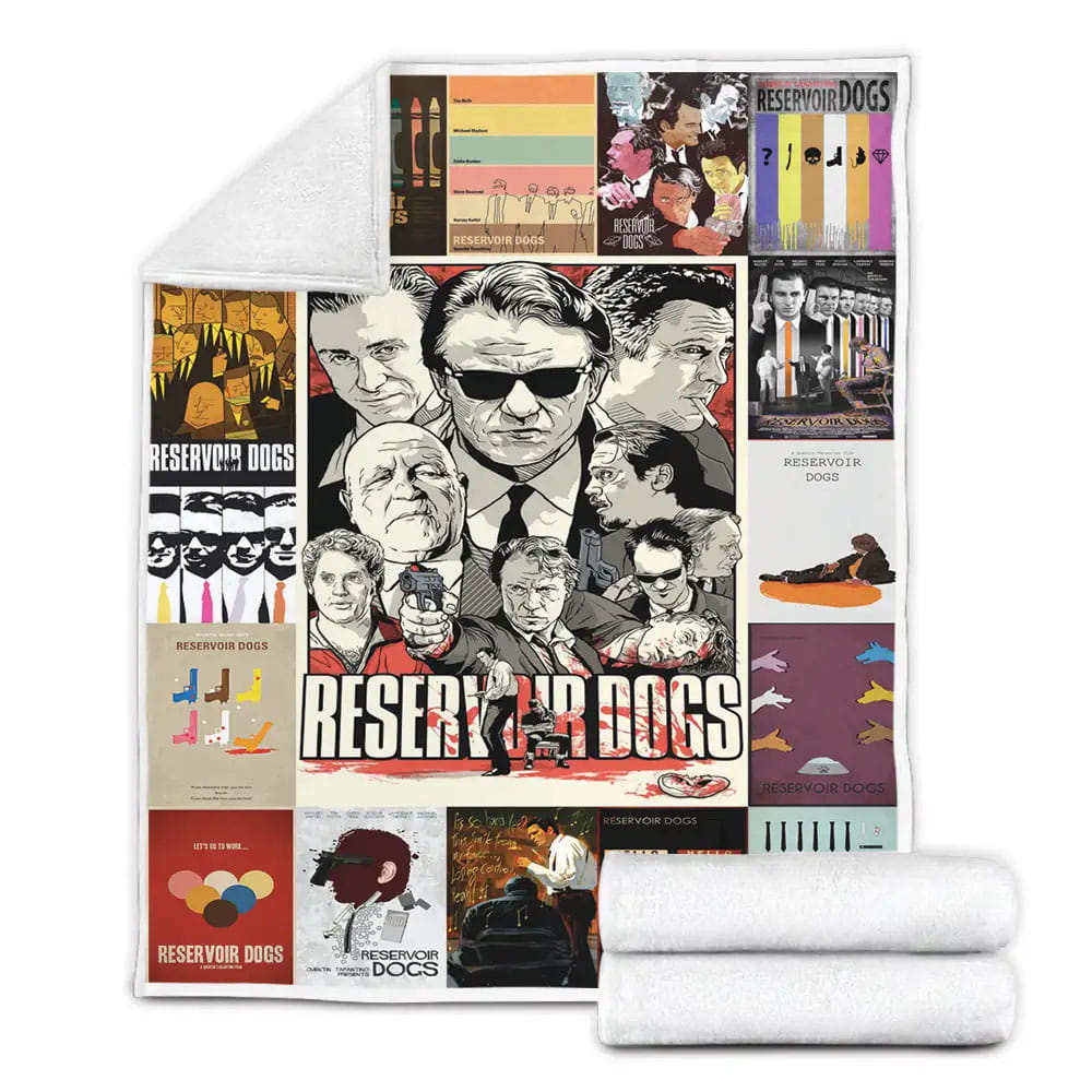 Reservoir Dogs Fleece Blanket Gift For Wife Husband