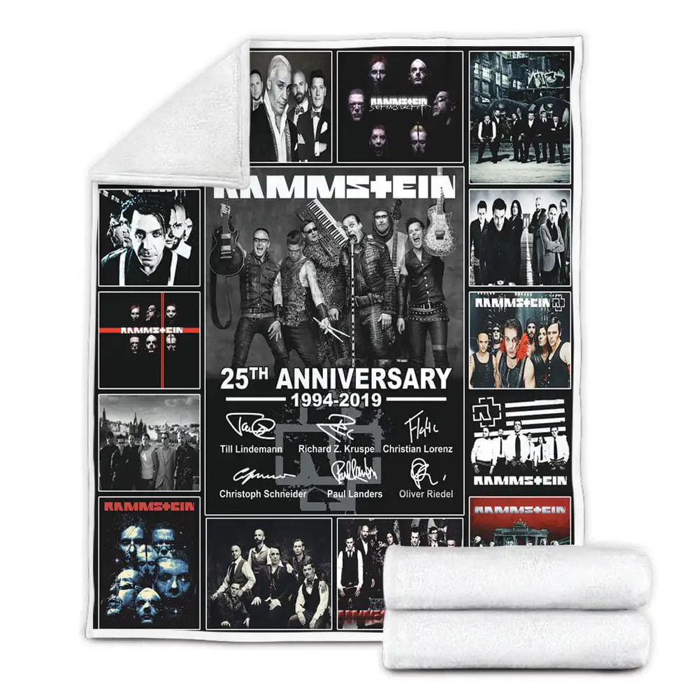 Rammstein Fleece Blanket Gift For Besties
