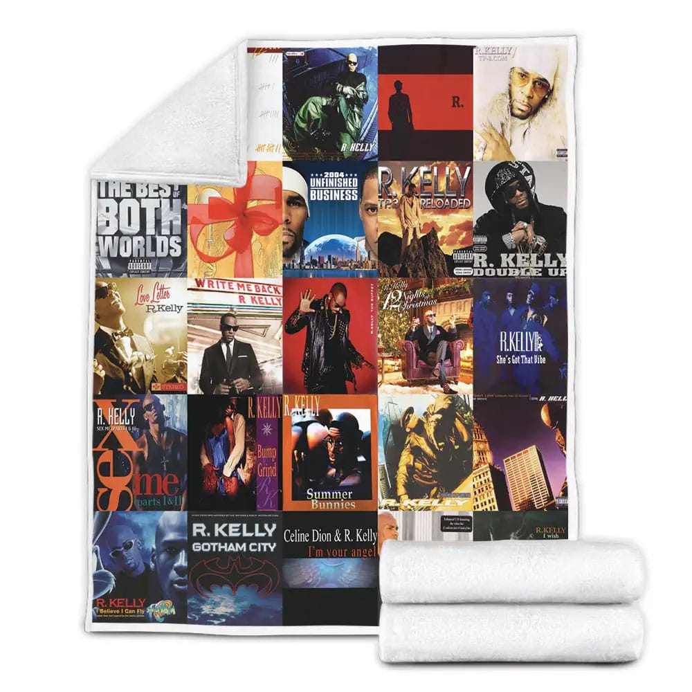R Kelly Album Covers Fleece Blanket Gift For Besties