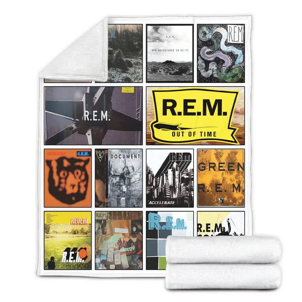 R.E.M. Fleece Blanket Gift For Wife Husband