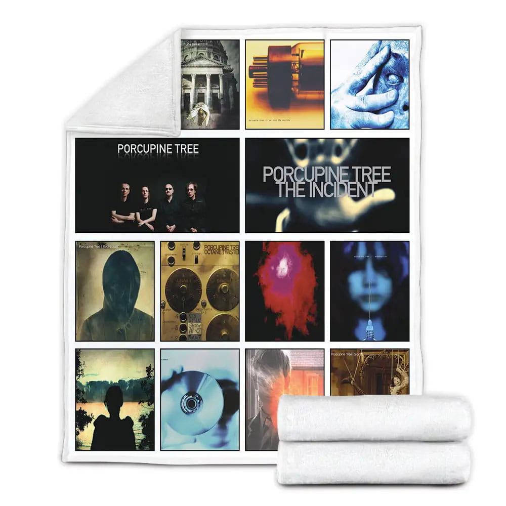 Porcupine Tree Albums Fleece Blanket Gift For Mothers Day Fathers Day