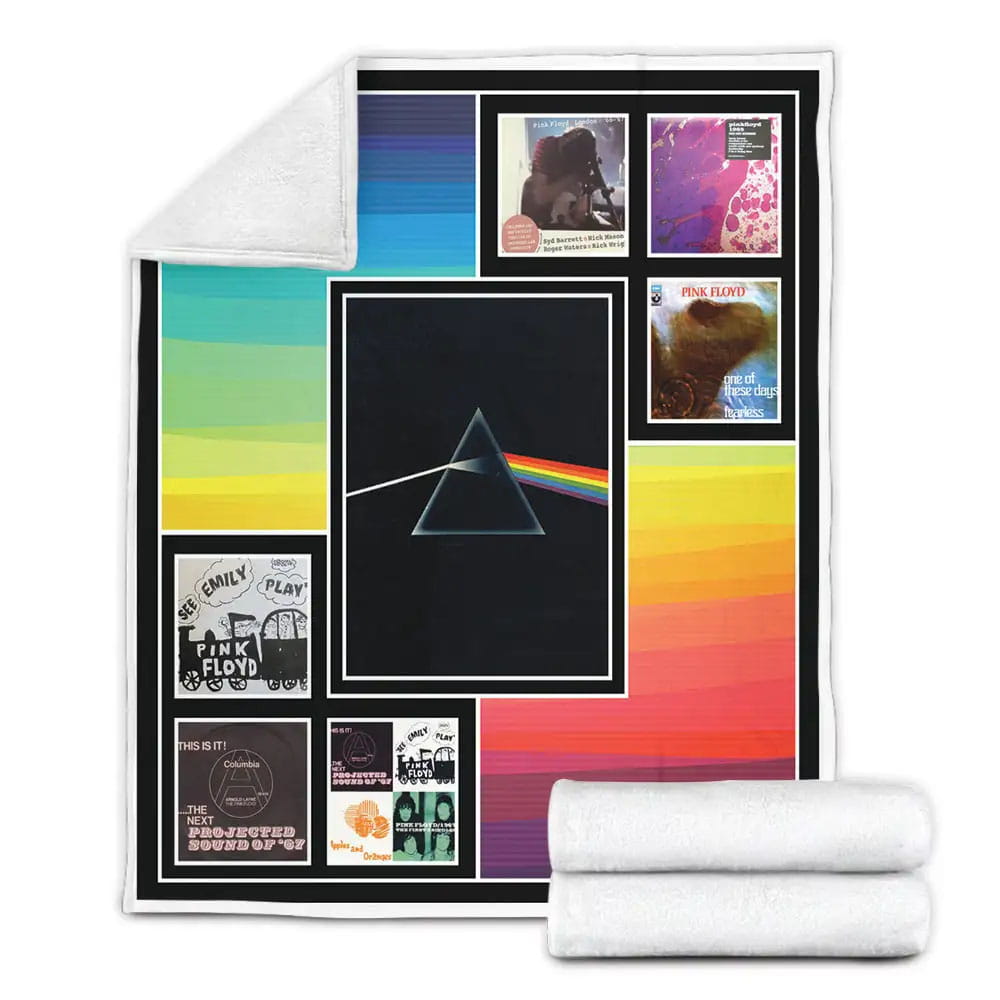 Pink Floyd Fleece Blanket Gift For Besties
