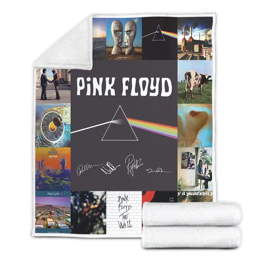 Pink Floyd Fleece Blanket Gift For Birthday Halloween Christmas