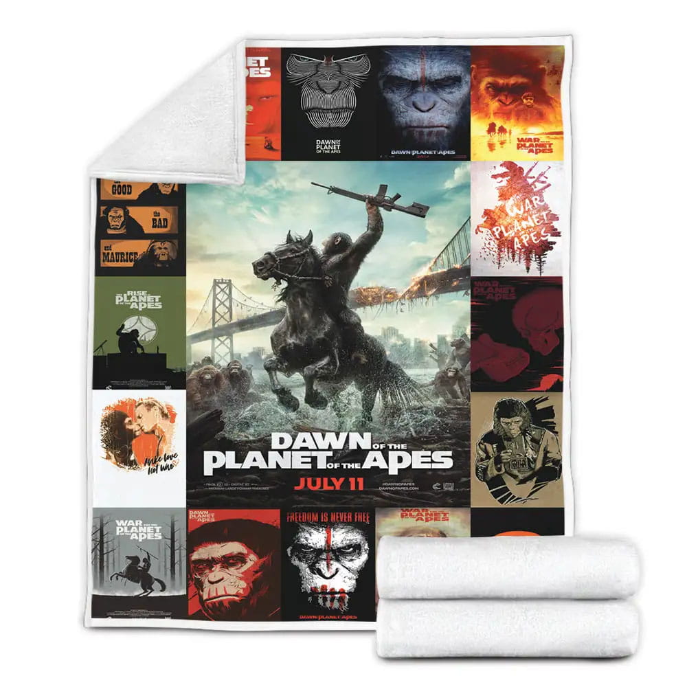 Planet of the Apes Fleece Blanket 