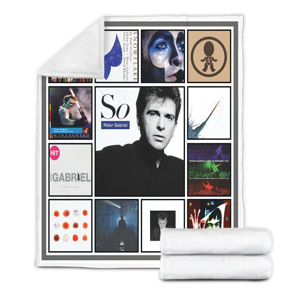 Peter Gabriel Fleece Blanket 