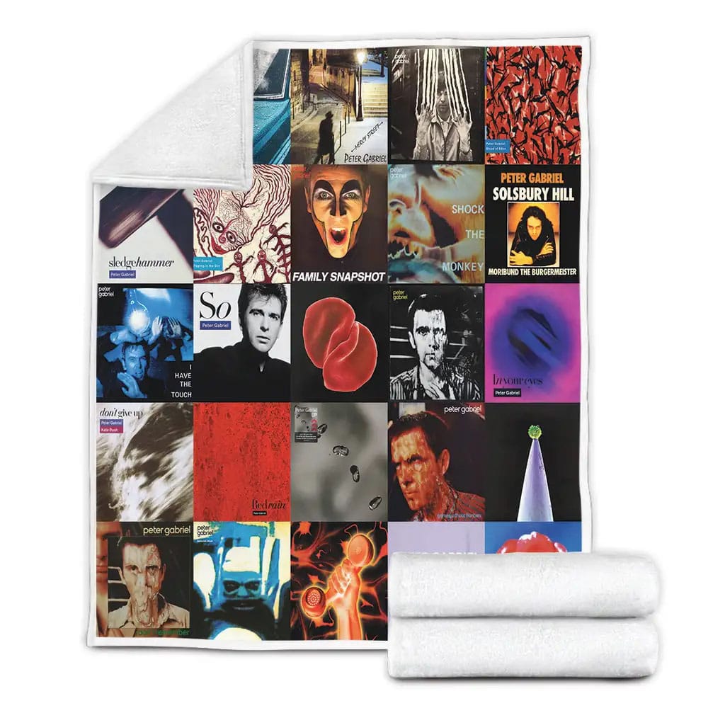 Peter Gabriel Fleece Blanket Gift For Wife Husband