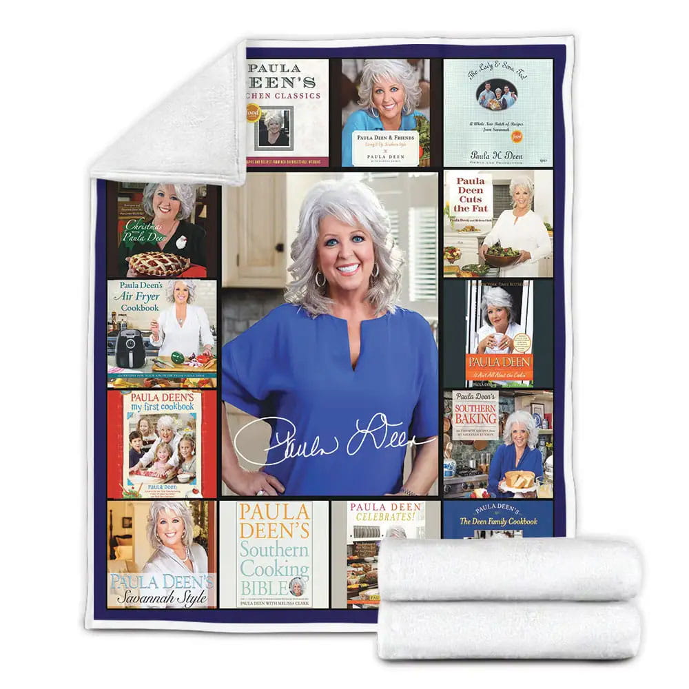 Paula Deen Fleece Blanket Gift For Wife Husband