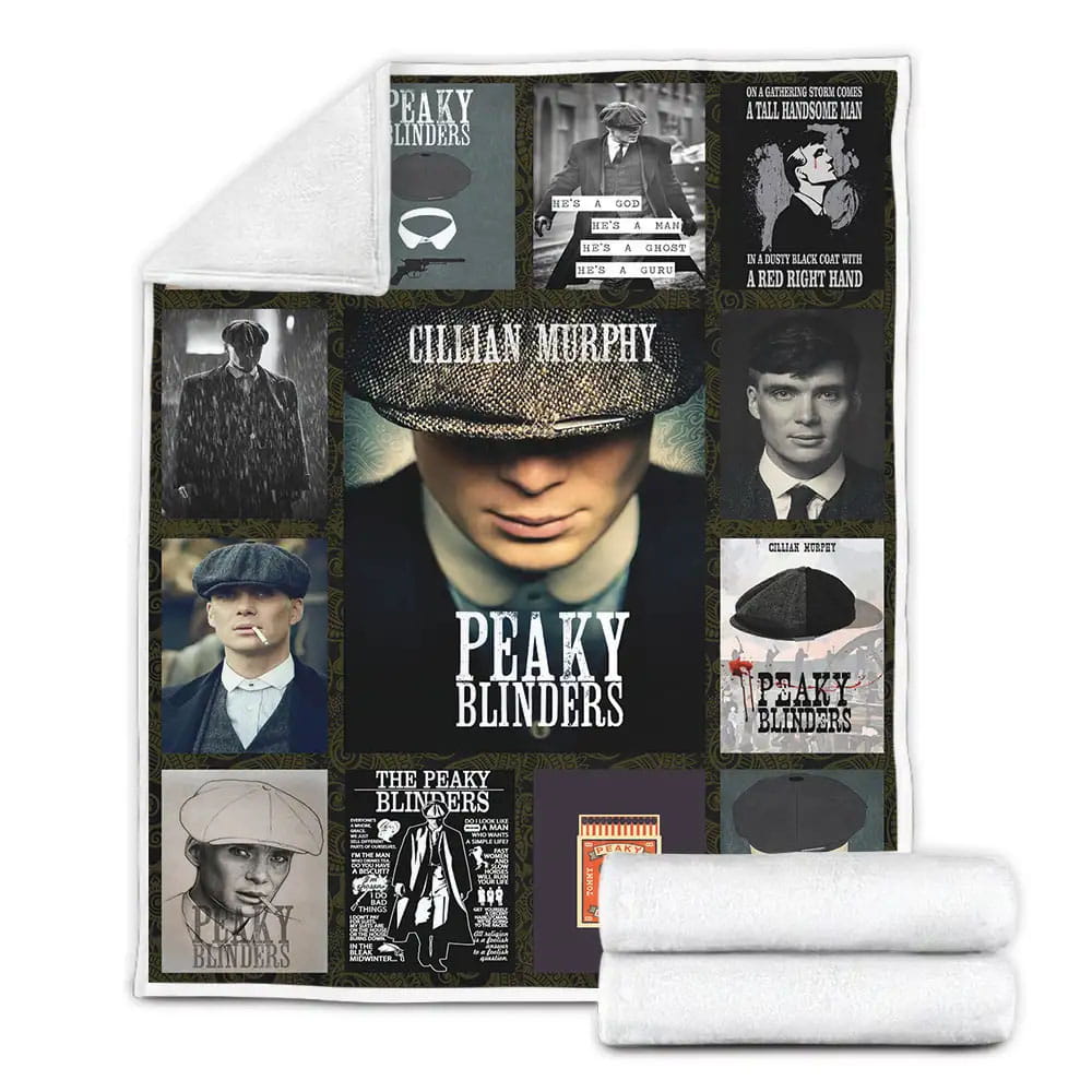Peaky Blinders Fleece Blanket Gift For Wife Husband