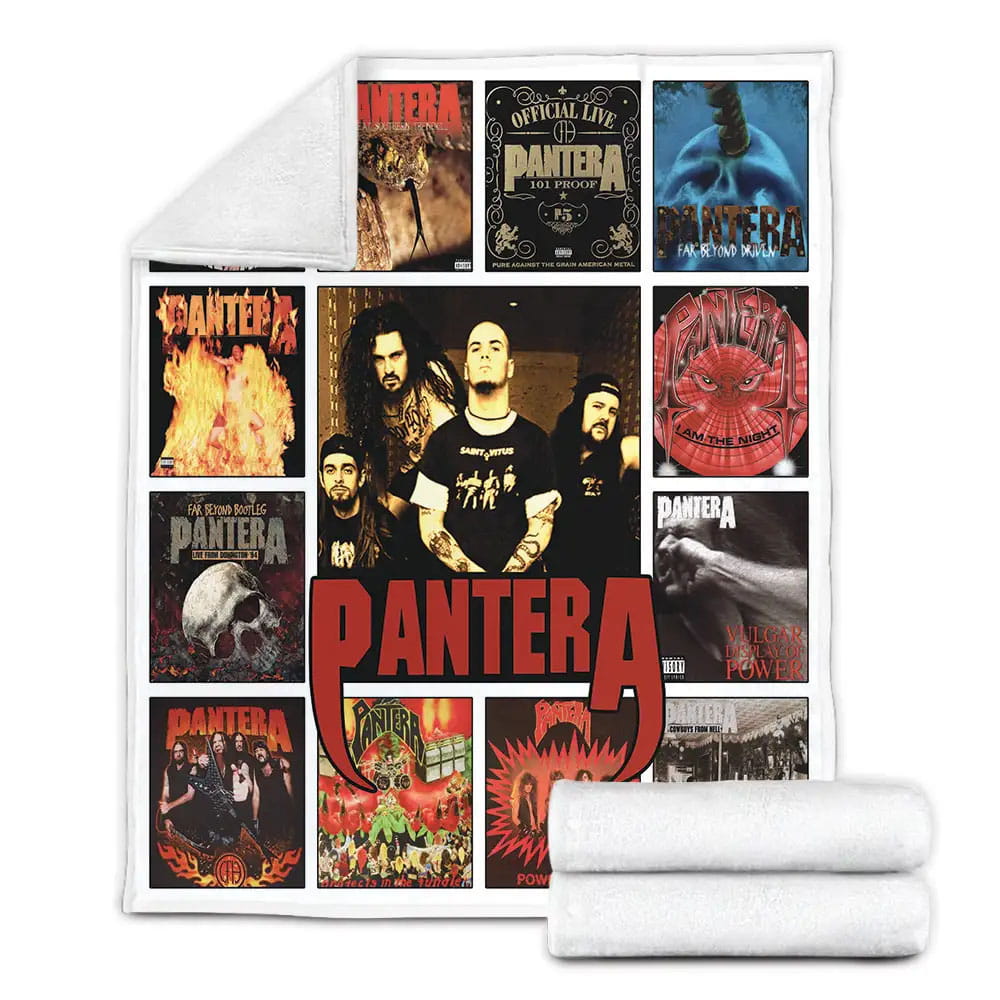 Pantera Fleece Blanket Gift For Besties