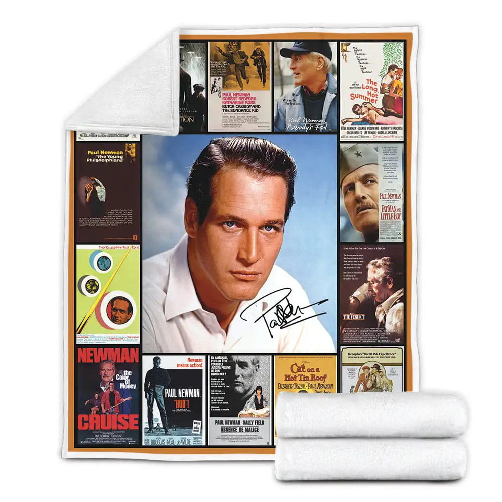 Paul Newman Fleece Blanket 