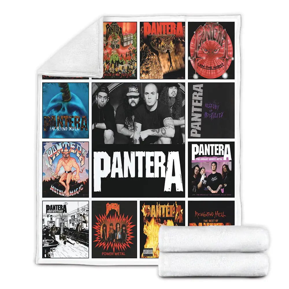 Pantera Albums Fleece Blanket Gift For Wife Husband