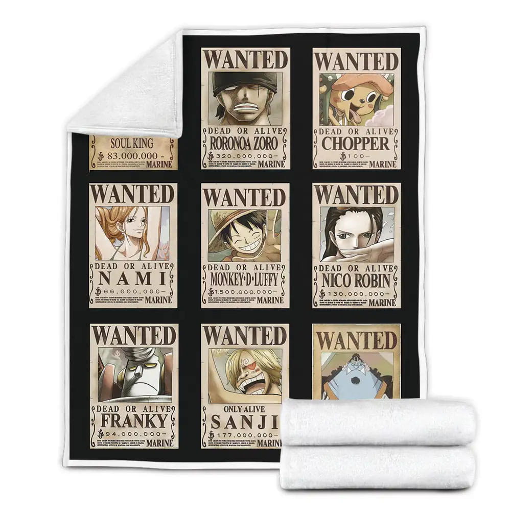 One Piece Fleece Blanket 