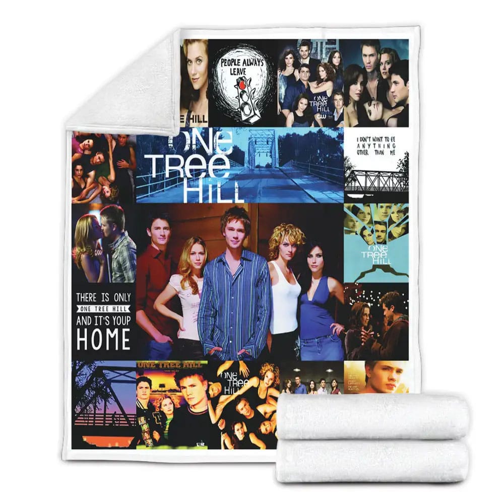 One Tree Hill Fleece Blanket Gift For Birthday Halloween Christmas