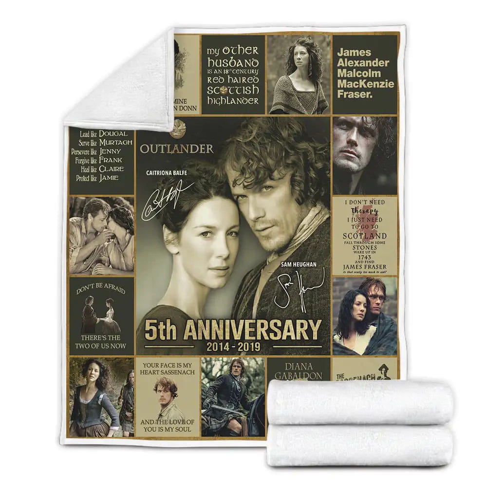 Outlander Fleece Blanket 